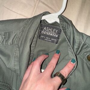Ashley By 26 International Olive Utility Jacket